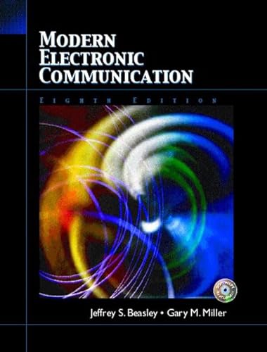 Beispielbild fr Modern Electronic Communication zum Verkauf von BooksRun