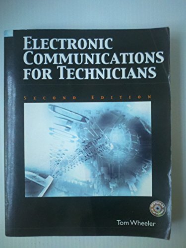 Stock image for Electronic Communications for Technicians for sale by Better World Books Ltd