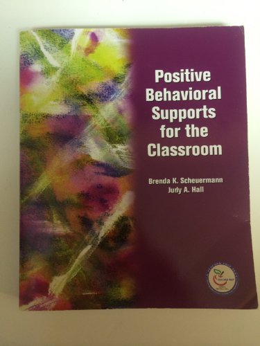 Imagen de archivo de Positive Behavioral Supports for the Classroom a la venta por Book Deals