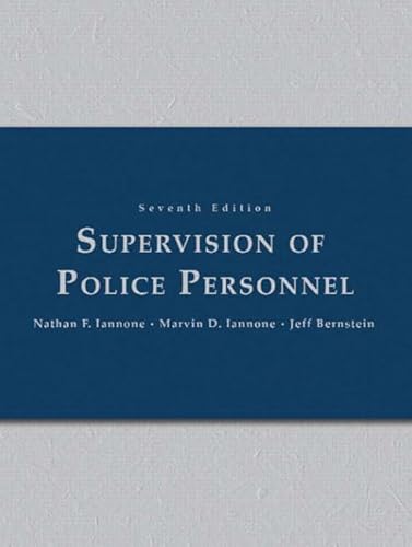 Stock image for Supervision of Police Personnel for sale by ThriftBooks-Dallas