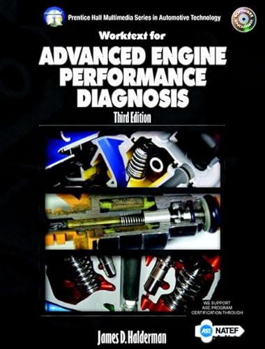 Advanced Engine Performance Worktext w/Job Sheets (9780131132566) by Halderman, James D.