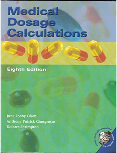 Imagen de archivo de Medical Dosage Calculations (8th Edition) a la venta por SecondSale