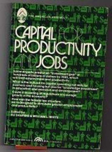 Imagen de archivo de Capital for Productivity and Jobs a la venta por Katsumi-san Co.