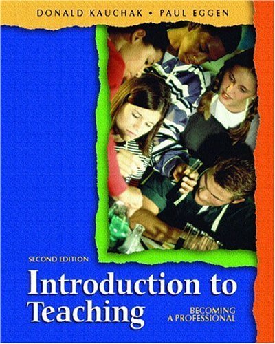 Imagen de archivo de Introduction to Teaching : Becoming a Professional a la venta por Better World Books