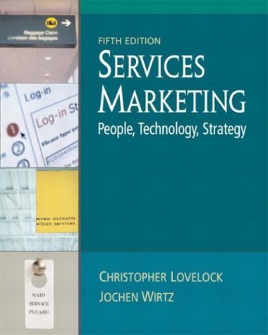 Beispielbild fr Services Marketing: People, Technology, Strategy zum Verkauf von SecondSale