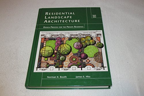 Stock image for Residential Landscape Architecture: Design Process For The Private Residence for sale by Rye Berry Books