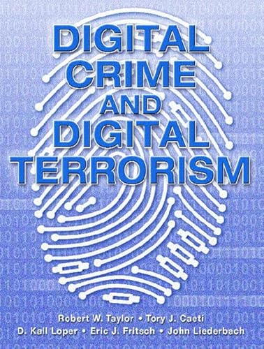 Beispielbild fr Digital Crime and Digital Terrorism zum Verkauf von SecondSale