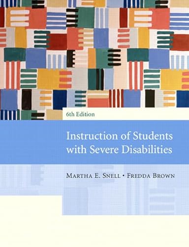 9780131143357: Instruction Of Students With Severe Disabilities