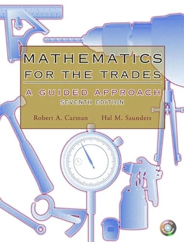 Stock image for Mathematics for the Trades: A Guided Approach for sale by Irish Booksellers