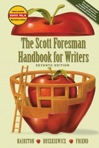 Beispielbild fr The Scott Foresman Handbook, MLA Update 2003 zum Verkauf von Better World Books