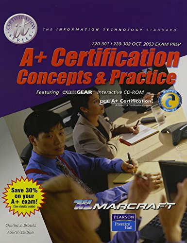 9780131147720: A+ Certification:Concepts and Practice Stand Alone Text