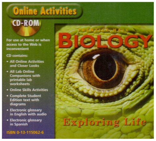 Stock image for Biology: Exploring Life Online Activities CD-ROM for sale by TextbookRush