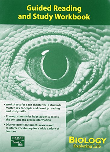 Imagen de archivo de Biology: Exploring Life : Guided Reading And Study Workbook ; 9780131150638 ; 0131150634 a la venta por APlus Textbooks