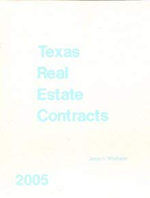 Stock image for Texas Real Estate Contracts 2005 for sale by HPB-Red