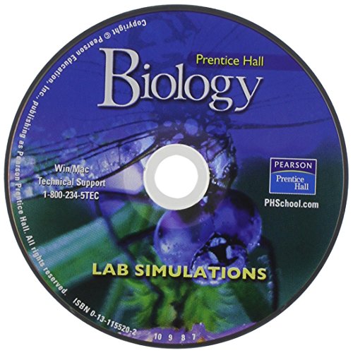 Stock image for Prentice Hall Biology: Lab Simulations On CD-ROM (2004 Copyright) for sale by ~Bookworksonline~