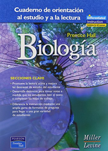 9780131155237: Prentice Hall Miller Levine Biology Guided Reading and Study Workbook Student Spanish Edition 2004