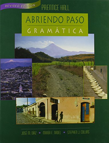 Beispielbild fr Abriendo Paso : Gramatica zum Verkauf von Better World Books