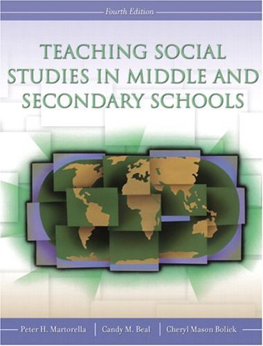 Imagen de archivo de Teaching Social Studies in Middle and Secondary Schools a la venta por SecondSale