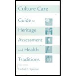 Imagen de archivo de Culture care: Guide to heritage assessment and health traditions a la venta por HPB-Red