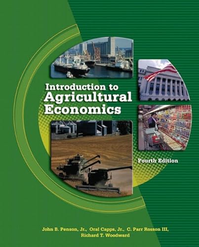 Stock image for Introduction To Agricultural Economics for sale by Once Upon A Time Books