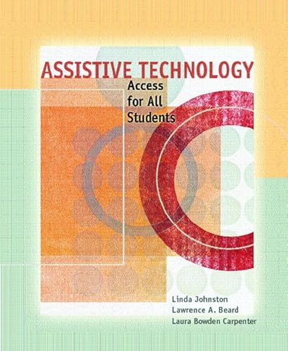 Imagen de archivo de Assistive Technology: Access for All Students a la venta por HPB-Red