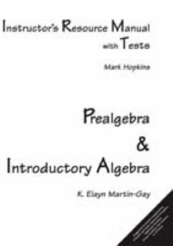 9780131176263: Instructor's Resource Manual with Tests