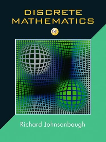 Immagine dell'editore per Discrete Mathematics: United States Edition Johnsonbaugh, Richard venduto da online-buch-de
