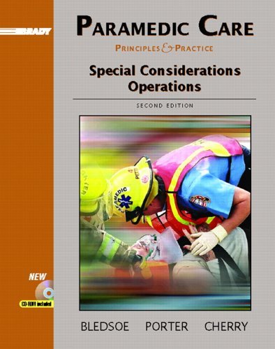 Imagen de archivo de Paramedic Care: Principles & Practice; Special Considerations Operations: 5 a la venta por More Than Words