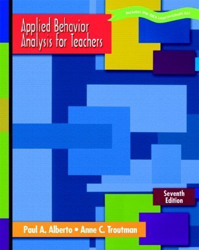 9780131179943: Applied Behavior Analysis for Teachers