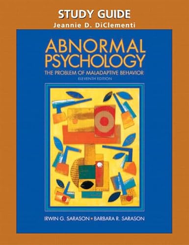 Stock image for Abnormal Psychology: The Problem of Maladaptive Behavior for sale by ThriftBooks-Dallas