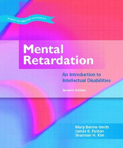 9780131181892: Mental Retardation: An Introduction to Intellectual Disability