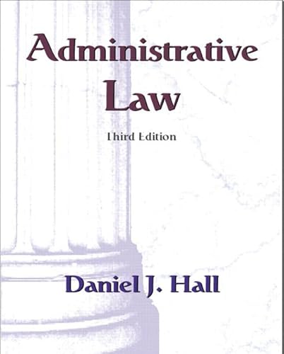 Beispielbild fr Administrative Law zum Verkauf von SecondSale