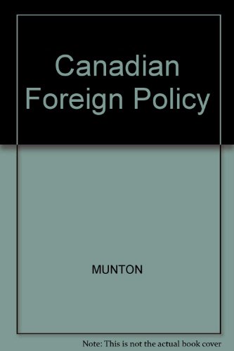 Stock image for Canadian Foreign Policy : Selected Cases for sale by Cross-Country Booksellers