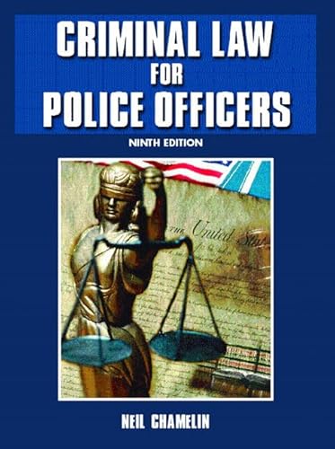 Imagen de archivo de Criminal Law For Police Officers a la venta por SecondSale