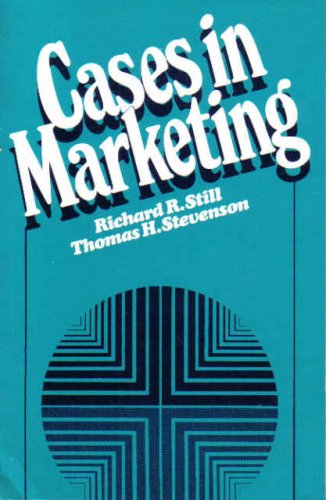 9780131189850: Cases in marketing
