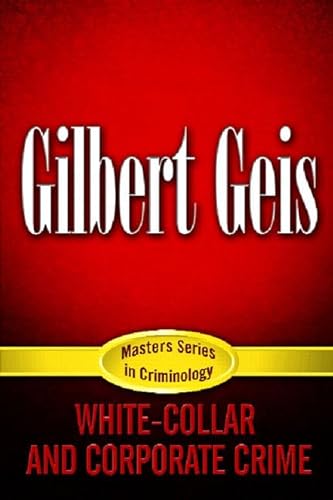 9780131192881: White-Collar and Corporate Crime (Masters Series in Criminology)