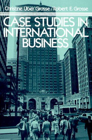 Imagen de archivo de Case Studies in International Business a la venta por Better World Books Ltd