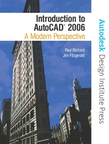 Imagen de archivo de Introduction to AutoCAD(R) 2006: A MoRichard, Dr Paul; Fitzgerald, Ji a la venta por Iridium_Books