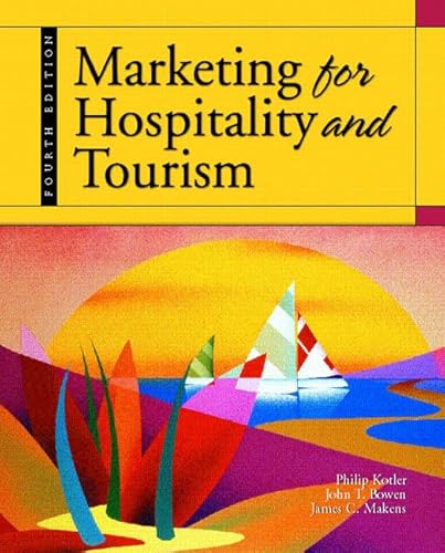 Beispielbild fr Marketing for Hospitality and Tourism zum Verkauf von Better World Books