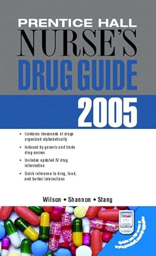 Imagen de archivo de Prentice Hall Nurse's Drug Guide 2005 a la venta por HPB-Red