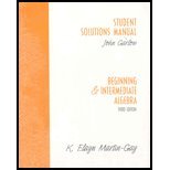 Beginning & Intermediate Algebra: Student Solutions Pack (9780131194823) by Garlow, John; Martin-Gay, K. Elayn