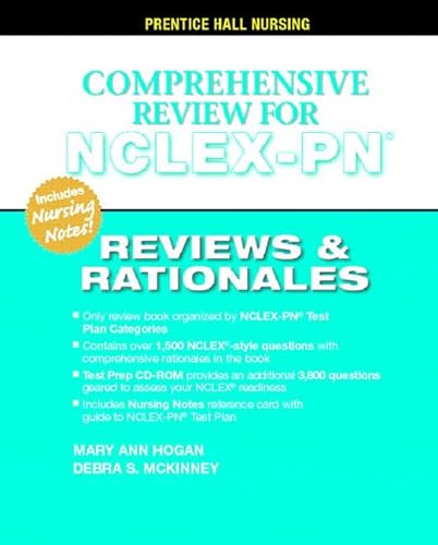 9780131196056: Prentice Hall's Reviews & Rationales: Comprehensive NCLEX-PN Review