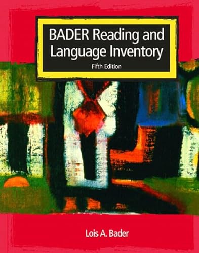 Stock image for Reading and Language Inventory (5th Edition) for sale by GoldBooks