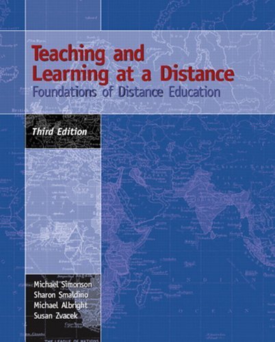 Beispielbild fr Teaching And Learning At A Distance: Foundations of Distance Education zum Verkauf von SecondSale