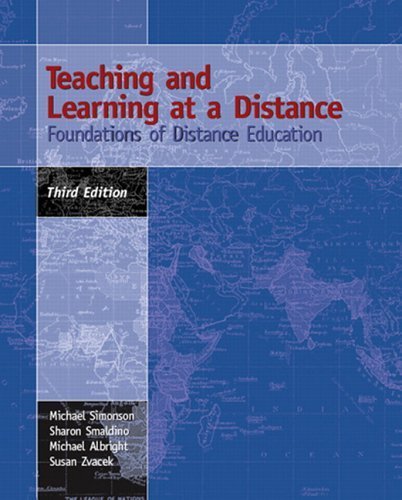 Imagen de archivo de Teaching And Learning At A Distance: Foundations of Distance Education a la venta por SecondSale