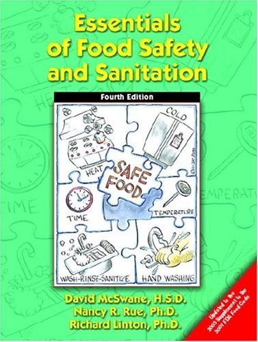 Beispielbild fr Essentials Of Food Safety And Sanitation zum Verkauf von Irish Booksellers