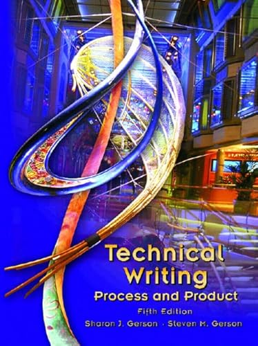 9780131196643: Technical Writing: Process and Product