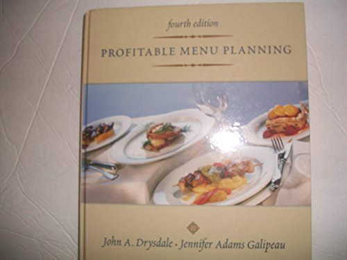 Beispielbild fr Profitable Menu Planning (4th Edition) zum Verkauf von SecondSale