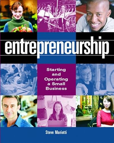 Imagen de archivo de Entrepreneurship (For College Students) : Starting and Operating a Small Business a la venta por Better World Books