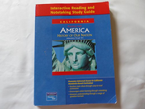 Beispielbild fr Prentice Hall America History of Our Nation (Interactive Reading and Notetaking Study Guide) Califor zum Verkauf von ThriftBooks-Dallas